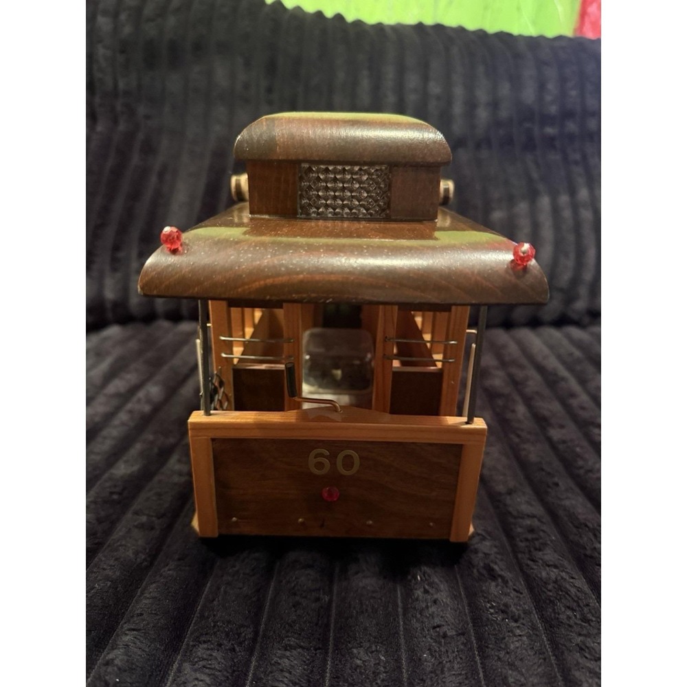 Reuge Handmade San Francisco Street Car Music Box by Nate Gruenberg 1977 -Works! - Picture 2 of 16